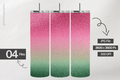 Ombre Pink Digital Papers - 04 Variations Product Image 2