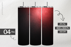 Deep Red Digital Papers - 04 Variations Product Image 2