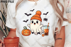 Cute Ghost Coffee Pumpkin Product Image 1