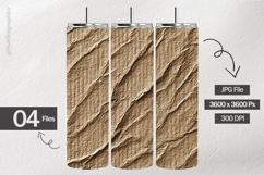 Cardboard Texture Digital Papers - 04 Variations Product Image 2