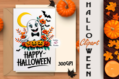 Halloween Ghosts Wildflower Art Product Image 2