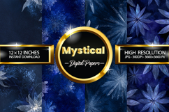 Mystical Digital Papers - 04 Variations Product Image 1