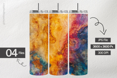 Vivid Fluid Digital Papers - 04 Variations Product Image 2