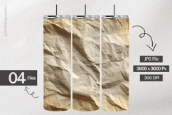 crumpled paper Digital Papers - 04 Variations Product Image 2