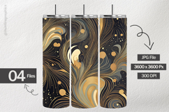 Cosmic Pattern Digital Papers - 04 Variations Product Image 2