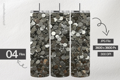 Metallic Digital Papers - 04 Variations Product Image 2