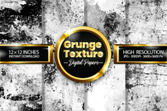 Grunge Texture Digital Papers - 04 Variations Product Image 1