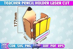Teacher Pencil Holder | Table Pen Stand | Teacher Gift Idea Product Image 2