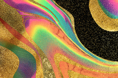 abstract colorful wavy lines in a mesmerizing pattern Product Image 1