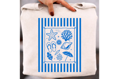 Summer Beach Hand Drawn PNG Bundle, Coastal Set Product Image 13