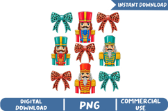 Colorful Christmas Sublimation, Christmas Png Product Image 1