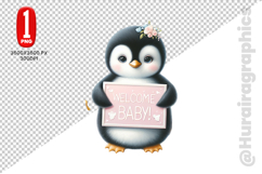 Welcome Baby Clipart - PNG File Product Image 2