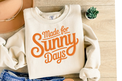 Made for Sunny Days Svg | Svg Files for Cricut | Shirt Svg Product Image 2