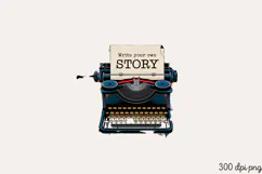 Write your own story PNG, Vintage soul sublimation PNG Product Image 1