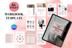 85-Page Editable Workbook Template | Canva template Product Image 1