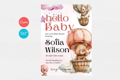 Baby Shower Invitation Template 262 Product Image 1