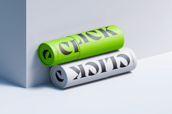 Stacked Paper Tubes Mockup Product Image 1