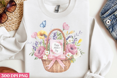 Happy Mothers Day Floral PNG Product Image 2