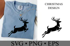 Deer Svg | Christmas svg | Shirt Svg Product Image 2