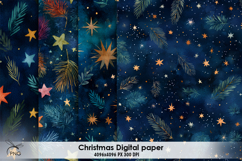 Christmas digital paper, seamless pattern Product Image 1