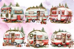 Christmas Whimsical Caravan Sublimation, Christmas Caravan Product Image 2
