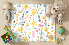 Cozy baby blanket mockup Product Image 2