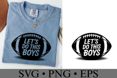 Let&#039;s Do this Boys Svg | Game Day Svg | Sport | Shirt Svg Product Image 1