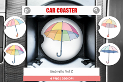 Car Coaster Spring Umbrella Product Image 1