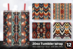 Boho Knitted Tumbler Wrap, 20oz Skinny Tumbler Wrap Product Image 1