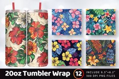 Hawaii Tumbler Wrap, 20oz Skinny Tumbler Wraps Product Image 1