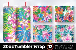 Summer Paradise Lilly Pulitzer Tumbler Wrap, 20oz Skinny Tum Product Image 1