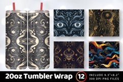 Mystic Tumbler Wrap, 20oz Skinny Tumbler Wraps Product Image 1