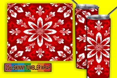 Snowflake Pattern Tumbler Wrap Product Image 1