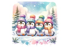 Hellow Winter Clipart - PNG File Product Image 1