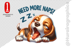 Cute Dog Clipart - PNG File Product Image 1