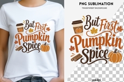 Autumn phrase png design for T-shirts Product Image 1