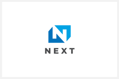Next Letter N Logo Design Vector Template Product Image 1