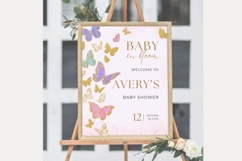 Baby Shower Welcome Template 38 Product Image 1