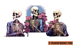 Skeleton Witch Tarot Card Clipart Product Image 1