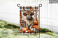 Fall Garden Flag Sublimation - Garden Flag PNG Design Product Image 1