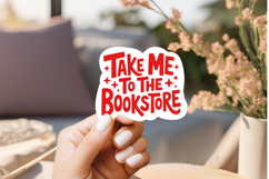 Take Me To The Bookstore PNG and SVG 10 Colors/Variations Product Image 1