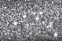 High-Shine Silver Glitter Texture Background Sparkle Paper Product Image 1