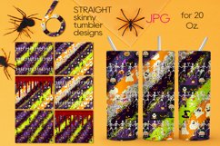 Halloween Milky Way | 6 Skinny tumbler sublimation designs Product Image 1