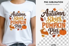 Autumn phrase png design for T-shirts Product Image 1