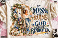 Grace Still Blooms Shirt PNG, Christian Floral Grace Shirt D Product Image 1