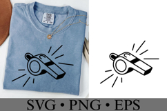 Whistle Svg | Game Day Svg | Sport Svg| Shirt Svg Product Image 2