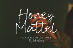 Honey Mattel Brush Product Image 1