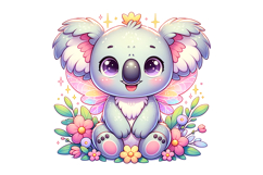 Cute Koala Clipart - PNG File Product Image 2