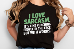 I Love Sarcasm SVG | Quotes| SVG Product Image 2