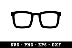Eye Glasses SVG | SVG Cut files | Cricut Product Image 1